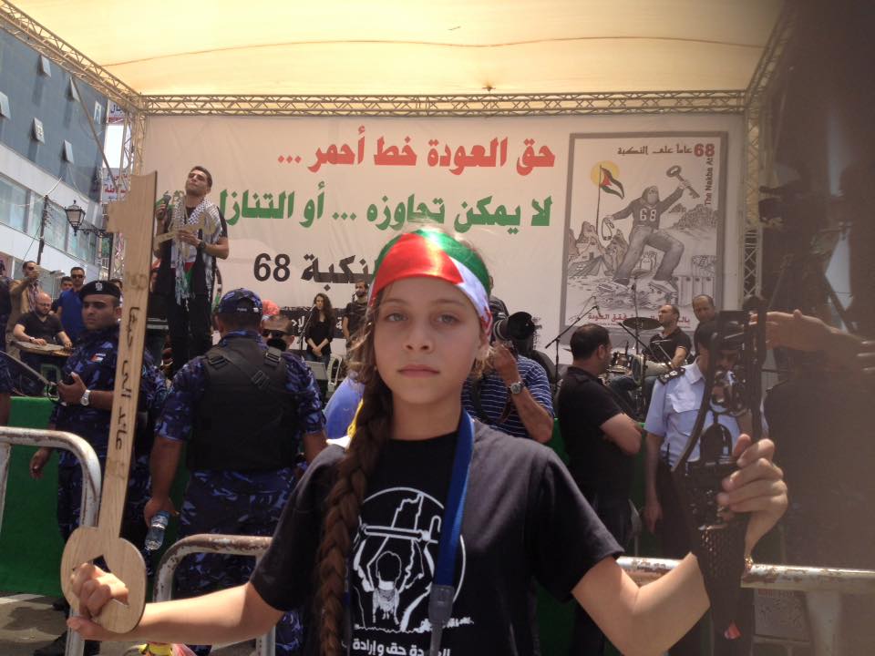 Janna Jihad, a 10-year-old reporter from the occupied West 